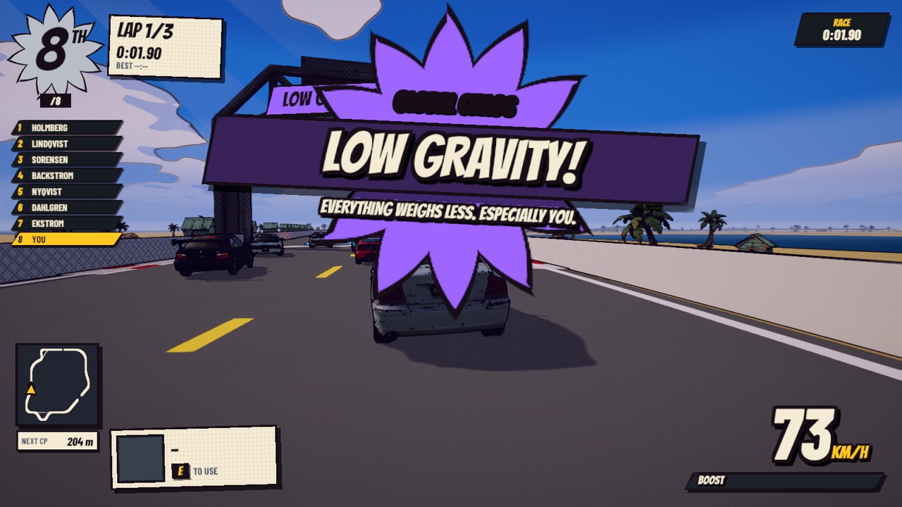 Low Gravity power-up